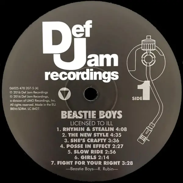 Beastie Boys - Licensed To Ill (180 грамм, Раскладная обложка, Юбилейное издание на 30-летие, Альбом, Переиздание) - фото №4