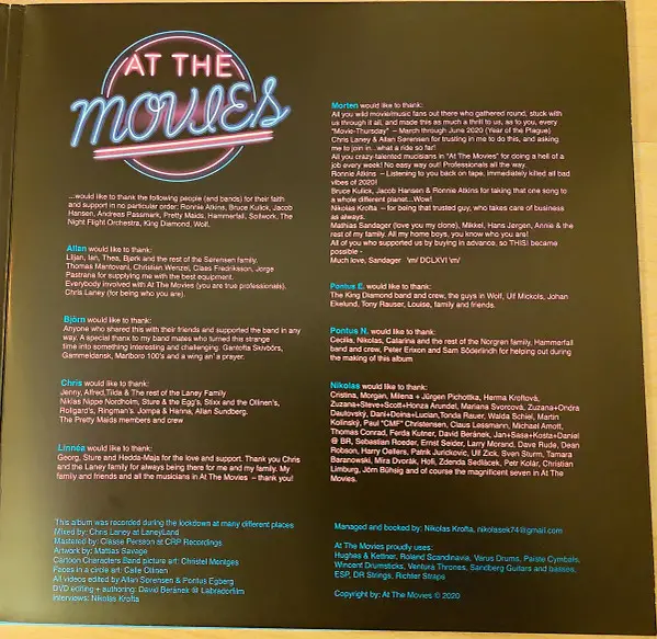 At The Movies - The Movie Hits Of The 80's (The Soundtrack Of Your Life - Vol. 1) (Прозорий, Альбом, Лимітоване, Перевидання) - фото №3