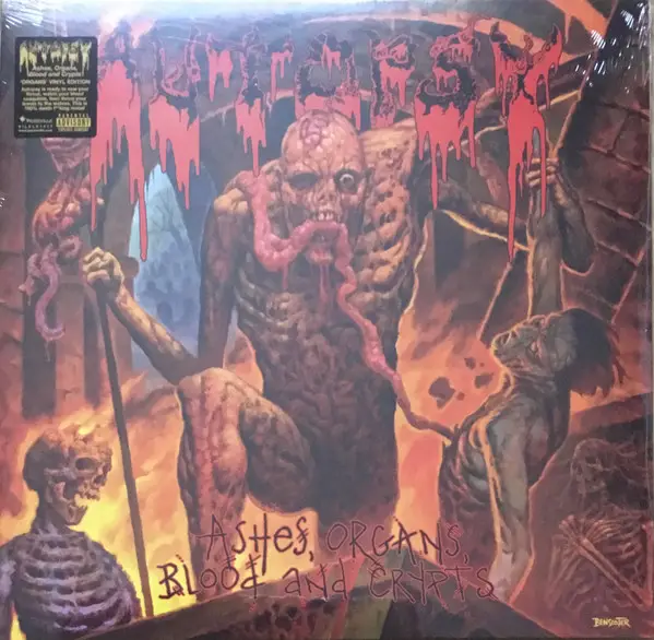 Autopsy - Ashes, Organs, Blood And Crypts (Жёлтый, Альбом, Лимитированое)