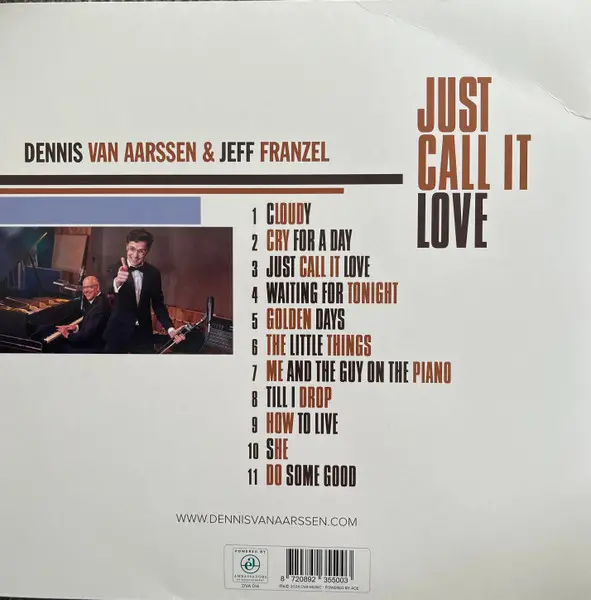 Dennis van Aarssen & Jeff Franzel - Just Call It Love (LP, Stereo) - фото №2
