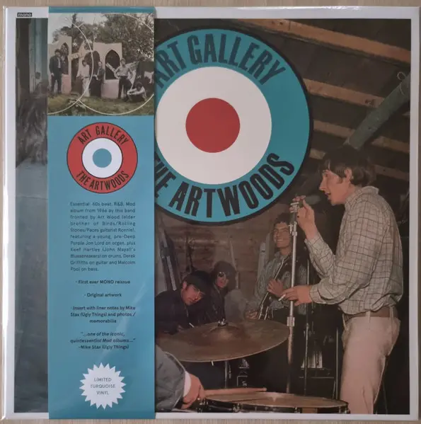 The Artwoods - Art Gallery (Берюзовый, Лимитированое, Переиздание, Моно)
