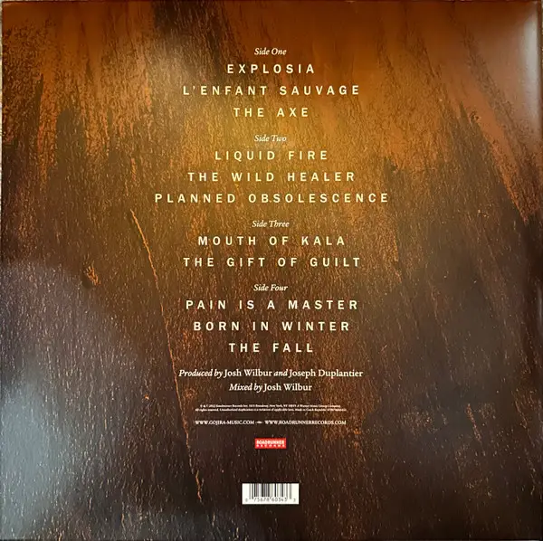 Gojira - L'Enfant Sauvage (2 платівки, Forest, Green, LP, Album, Repress) - фото №2