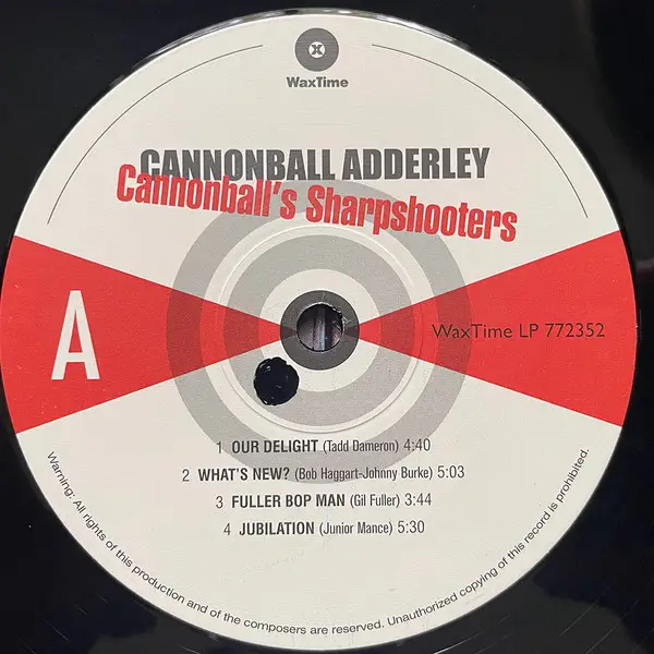 Cannonball Adderley - Cannonball's Sharpshooters (LP, Album, Reissue, Stereo) - фото №3