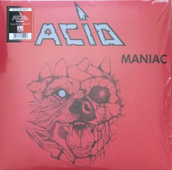 Acid - Maniac (2 платівки, Red, Black, LP, Remastered)