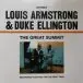 Louis Armstrong & Duke Ellington - The Great Summit (Синий, 180 грамм, Сборник, Лимитированое, Переиздание) - фото №1