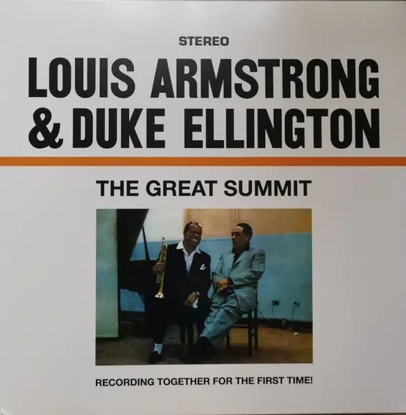 Louis Armstrong & Duke Ellington - The Great Summit (Синий, 180 грамм, Сборник, Лимитированое, Переиздание)