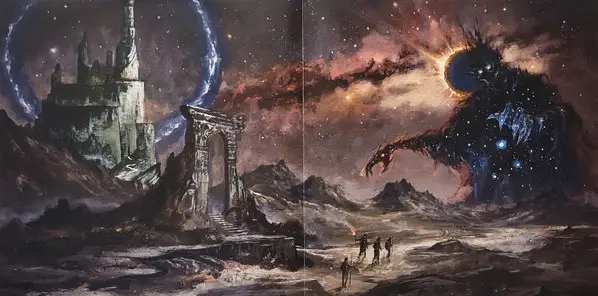 Anciients - Beyond The Reach Of The Sun (2 платівки, Прозорий, Синій, Чорний, Мармур, Альбом, Лимітоване) - фото №14