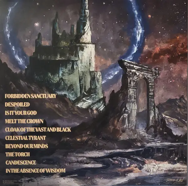 Anciients - Beyond The Reach Of The Sun (2 платівки, Прозорий, Синій, Чорний, Мармур, Альбом, Лимітоване) - фото №5