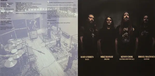 Anciients - Beyond The Reach Of The Sun (2 платівки, Прозорий, Синій, Чорний, Мармур, Альбом, Лимітоване) - фото №11