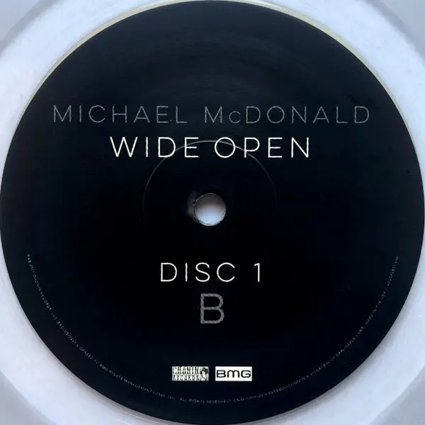 Michael McDonald - Wide Open (2 платівки, Translucent, LP, Album) - фото №6