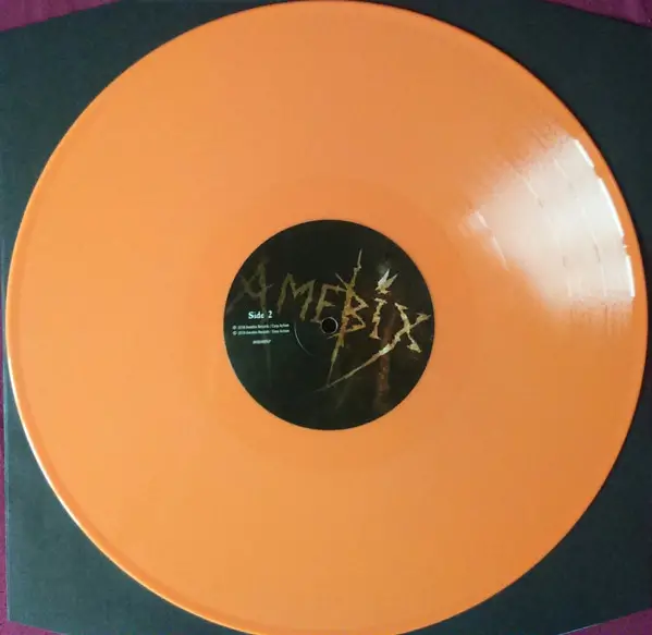 Amebix - Slovenia 1986 (Оранжевый, Непрозрачный, Альбом, Лимитированое, Переиздание, Ремастеринг) - фото №4