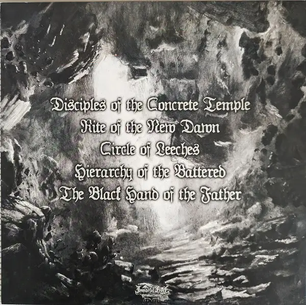 Antzaat - The Black Hand Of The Father (33 ⅓ об/мин, Односторонний, EP, Лимитированое) - фото №2