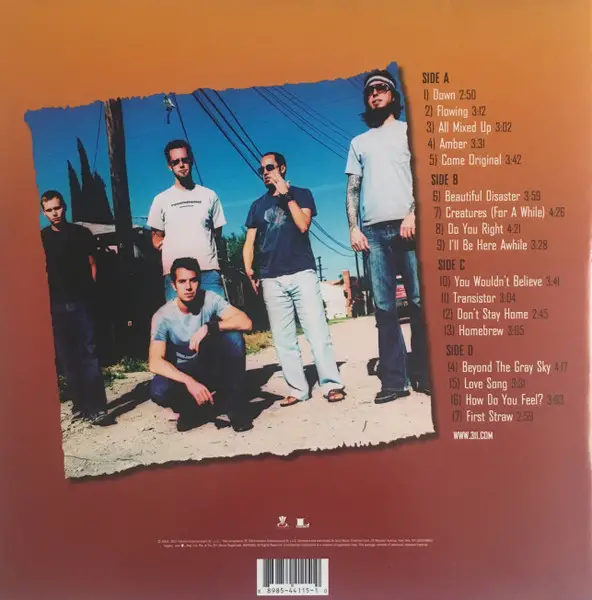311 - Greatest Hits '93 - '03 (2 пластинки, LP, Compilation, Reissue) - фото №4