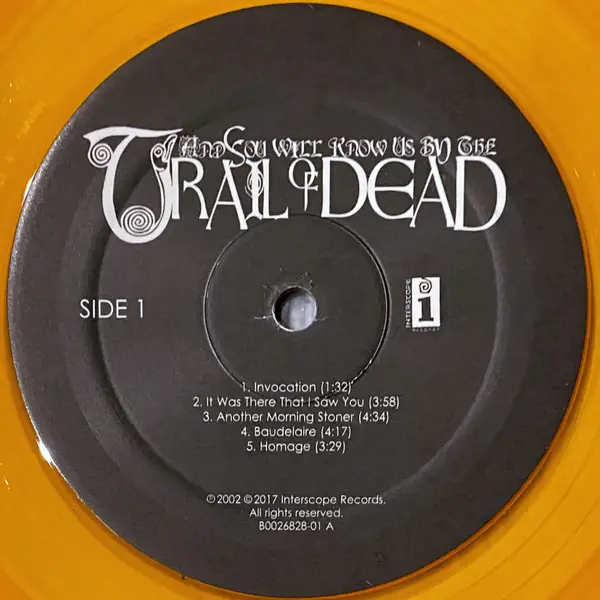 ...And You Will Know Us By The Trail Of Dead - Source Tags & Codes (2 пластинки, Оранжевый, Полупрозрачный) - фото №7
