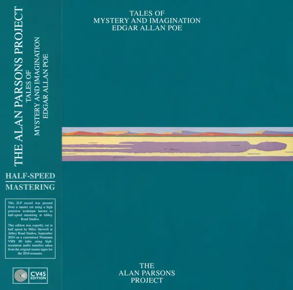 The Alan Parsons Project - Tales Of Mystery And Imagination - Edgar Allan Poe (2 пластинки, Раскладная обложка, 45 об/мин, Лимитированое, Пронумерованный, Переиздание, Ремастеринг)