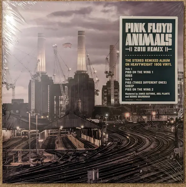 Pink Floyd - Animals (2018 Remix) (Раскладная обложка, 180 грамм, Альбом, Переиздание) - фото №2