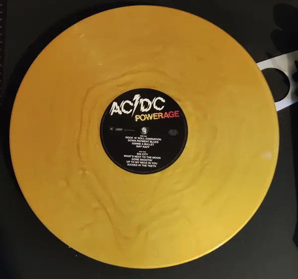 AC/DC - Powerage (Gold, 180g, LP, Album, Reissue, Remastered, Stereo) - фото №5