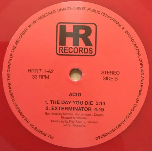 Acid - Maniac (2 пластинки, Red, Black, LP, Remastered) - фото №11