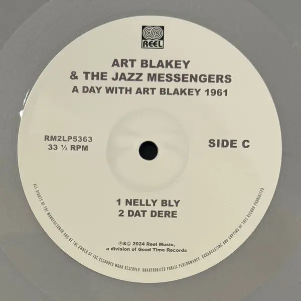 Art Blakey & The Jazz Messengers - A Day Wth Art Blakey 1961 (2 платівки, Металічний колір, Срібний, Перевидання) - фото №7