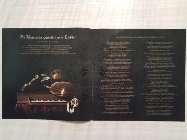Angizia - Die Kemenaten Scharlachroter Lichter (2 пластинки, Белый, 180 грамм, Альбом, Лимитированое, Переиздание, Ремастеринг) - фото №7