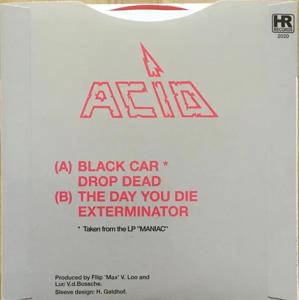 Acid - Maniac (2 пластинки, Red, Black, LP, Remastered) - фото №8