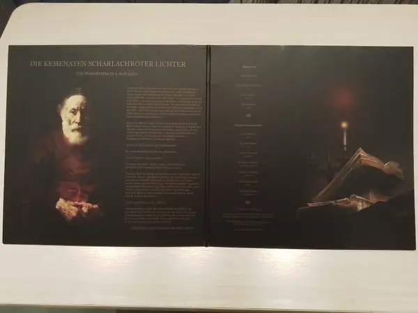 Angizia - Die Kemenaten Scharlachroter Lichter (2 пластинки, Белый, 180 грамм, Альбом, Лимитированое, Переиздание, Ремастеринг) - фото №4