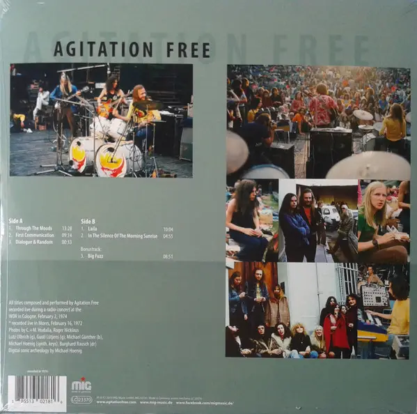 Agitation Free - Live '74 [At The Cliffs Of River Rhine] (LP, Album, Reissue) - фото №2