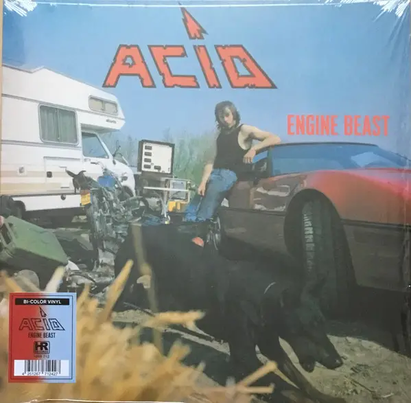 Acid - Engine Beast (2 пластинки, Red, Blue, LP)