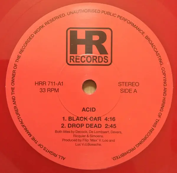 Acid - Maniac (2 пластинки, Red, Black, LP, Remastered) - фото №10
