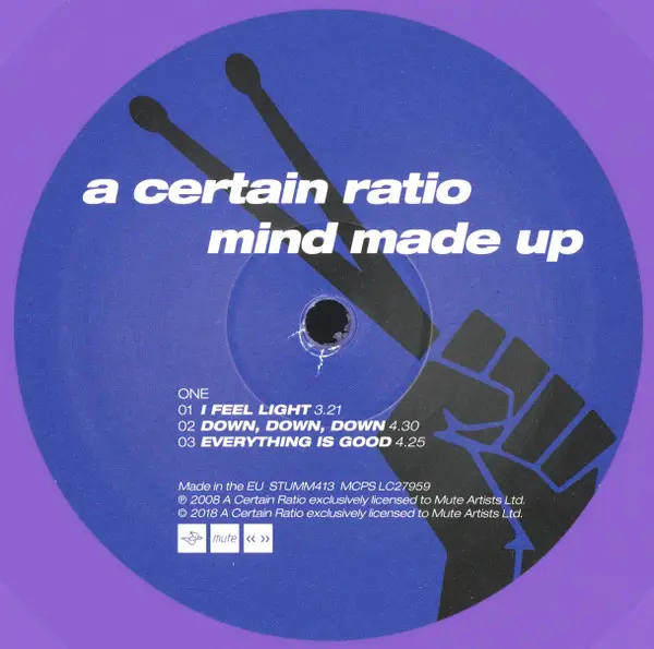 A Certain Ratio - Mind Made Up (2 пластинки, Purple, LP, Album, Reissue) - фото №3