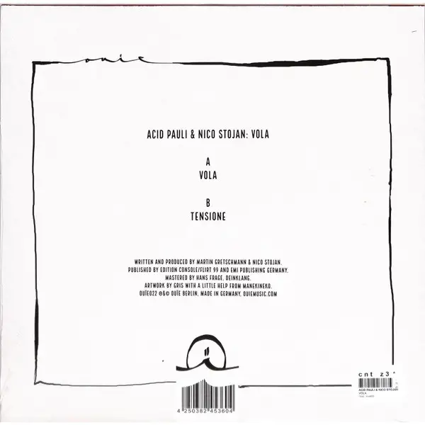 Acid Pauli & Nico Stojan - Vola - фото №2