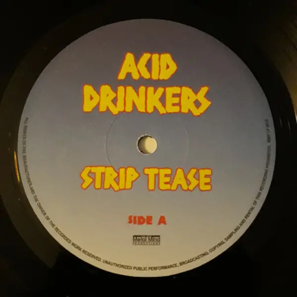 Acid Drinkers - Strip Tease (LP, Album) - фото №4