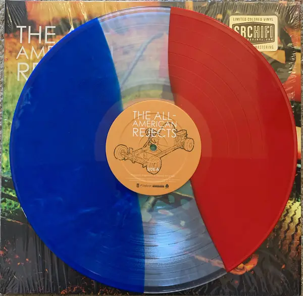 The All-American Rejects - The All American Rejects (2 платівки, Червоний, Прозорий, Альбом, Перевидання, Ремастеринг) - фото №5