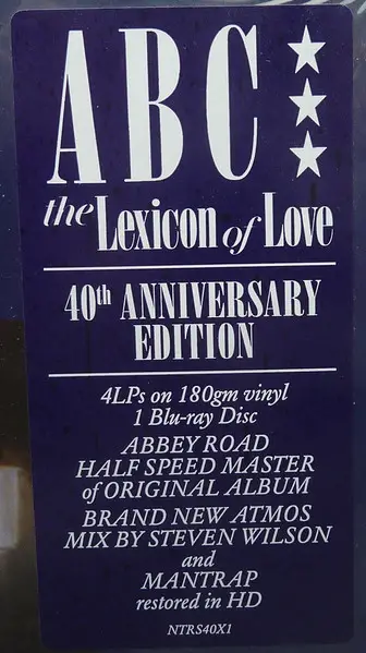 ABC - The Lexicon Of Love (40th Anniversary Edition) (4 платівки, Album, Reissue) - фото №30