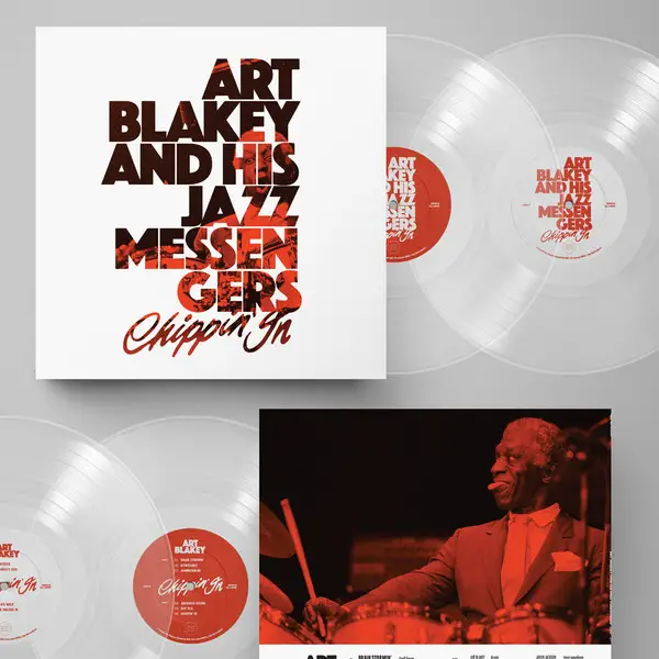 Art Blakey & The Jazz Messengers - Chippin' In (2 платівки, Прозорий, Альбом, Лимітоване, Перевидання) - фото №2