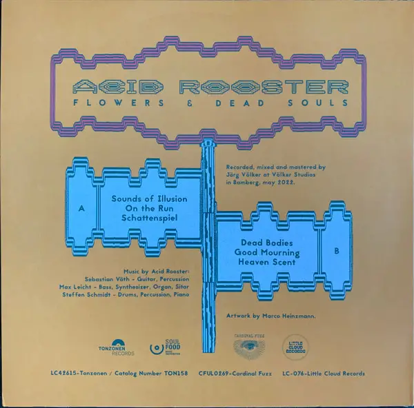 Acid Rooster - Flowers & Dead Souls (Mint, LP, Album) - фото №2