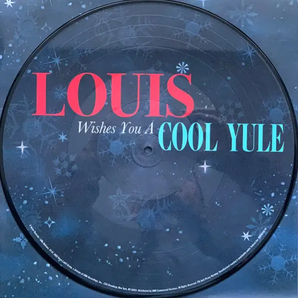 Louis Armstrong - Louis Wishes You A Cool Yule (Сборник, Пластинка с изображением) - фото №2