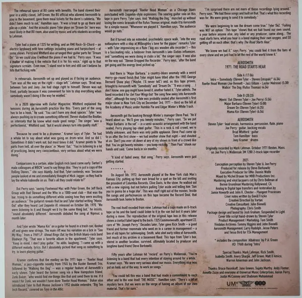 Aerosmith - 1971 (The Road Starts Hear) (LP, Album) - фото №8
