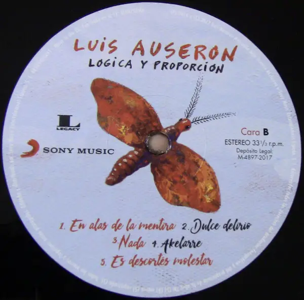 Luis Auserón - Lógica Y Proporción (Альбом) - фото №6