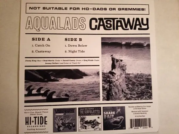 Aqualads - Castaway (45 об/мин, EP) - фото №4