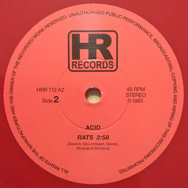 Acid - Engine Beast (2 пластинки, Red, Blue, LP) - фото №11