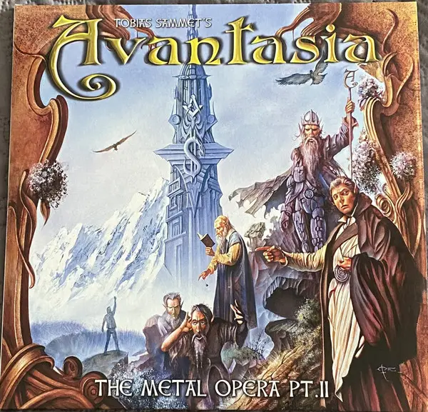 Tobias Sammet's Avantasia - The Metal Opera Pt.II (2 платівки, Синій, Альбом, Лимітоване, Перевидання)