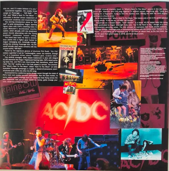 AC/DC - Powerage (Gold, 180g, LP, Album, Reissue, Remastered, Stereo) - фото №8