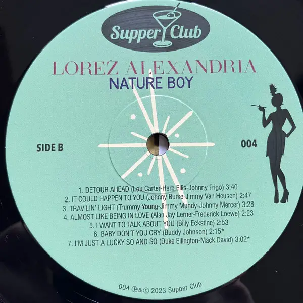 Lorez Alexandria - Nature Boy (Альбом, Лимитированое, Пронумерованный, Переиздание) - фото №4