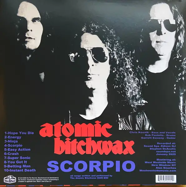 The Atomic Bitchwax - Scorpio (Белый, Альбом) - фото №2