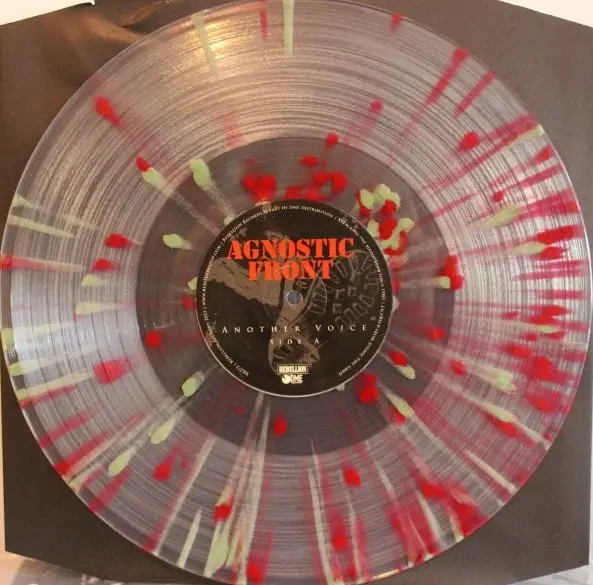 Agnostic Front - Another Voice (Clear, Red, Olive, Green, Splatter, LP, Album, Reissue) - фото №3