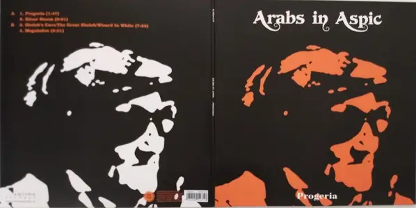 Arabs In Aspic - Progeria (180 грамм, Прозрачный, Оранжевый, Лимитированое, Переиздание, Ремастеринг) - фото №3