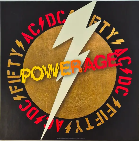 AC/DC - Powerage (Gold, 180g, LP, Album, Reissue, Remastered, Stereo) - фото №9
