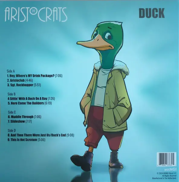 The Aristocrats - Duck (2 платівки, Розкладний внутрішній конверт, Альбом) - фото №2