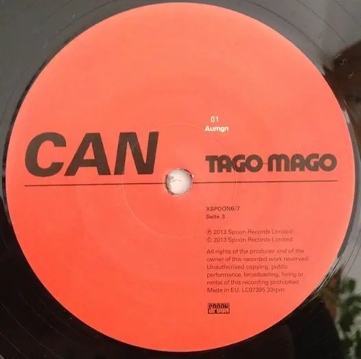 Can - Tago Mago (2 пластинки, Раскладная обложка, 180 грамм, Альбом, Переиздание, Ремастеринг) - фото №8